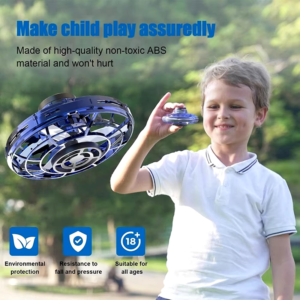 Drone Fly Spinner Kids Children Adult Fidget Toys Mini UFO Flyorb Flying Spinner Dropshipping